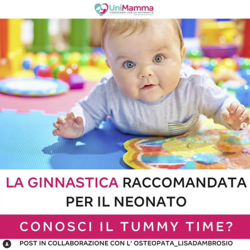 Ginnastica neonato - Alessandra Bellasio - Unimamma