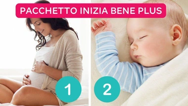 Pacchetto "Inizia Bene Plus": Corso Preparto + Corso "Dormi Bene Bimbo"