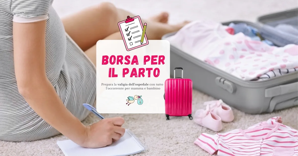 Corso (gratis) Check-list: cosa mettere in valigia per il parto