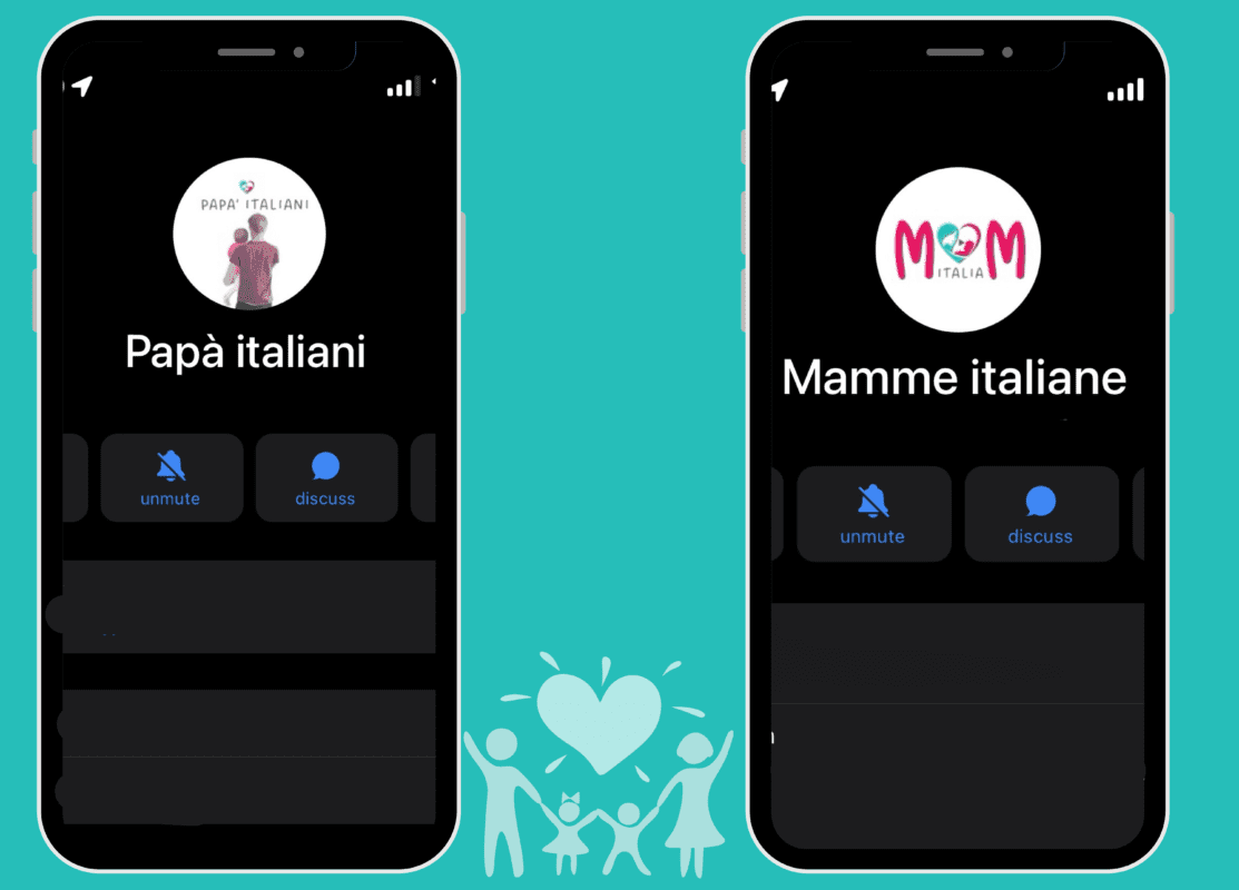 Entra in una delle community di UniMamma: Mamme italiane e Papà italiani.